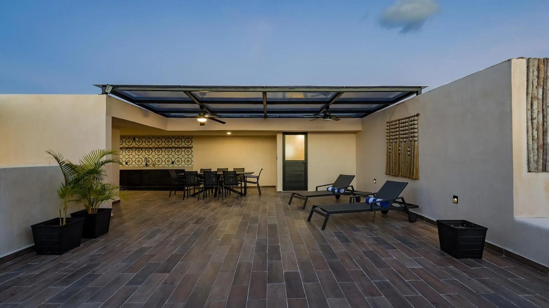 Sunset Serenity - Amply Private Terrace & Pool & Gym & Beach Club Access Tulum Pueblo