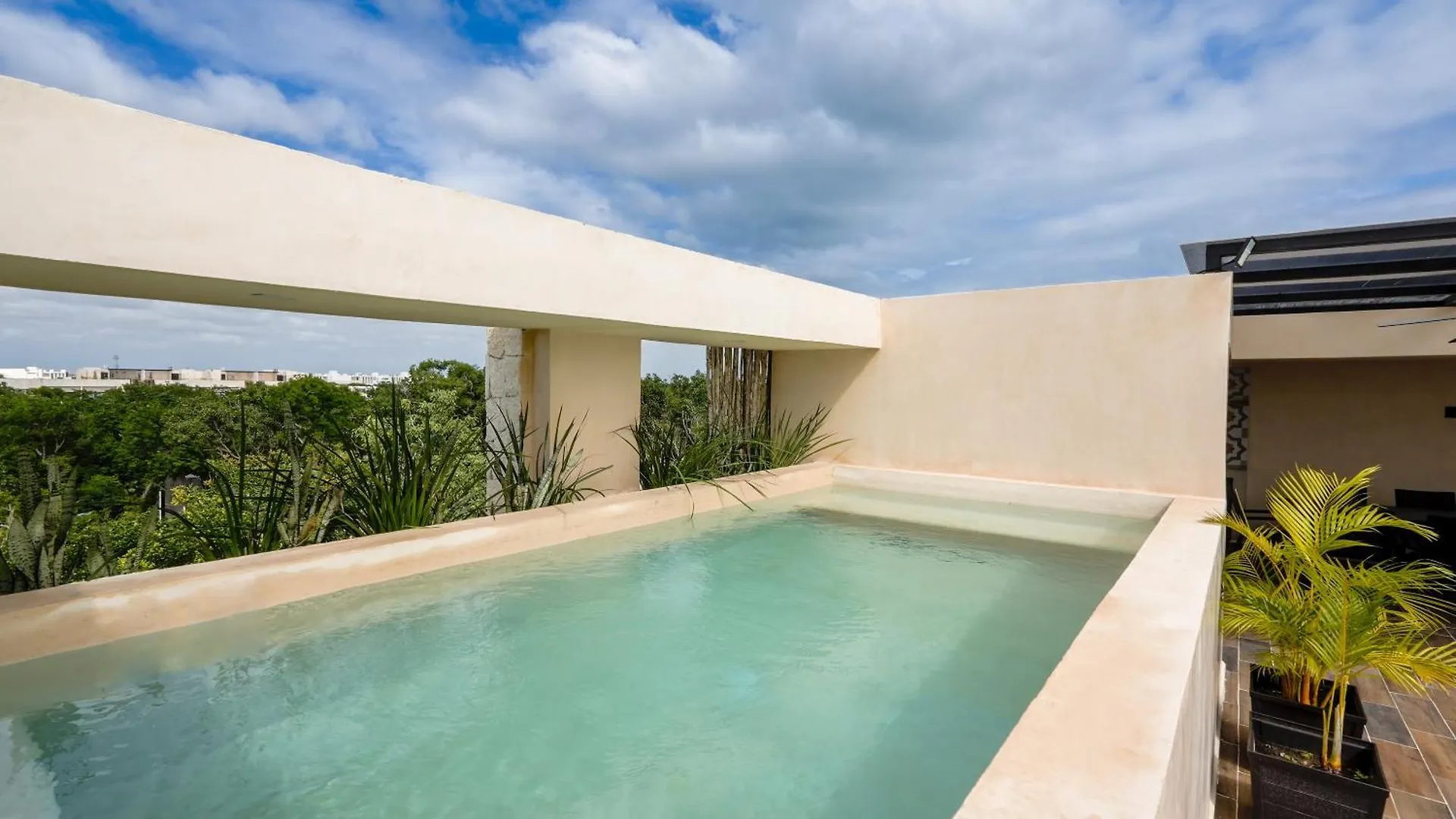 Sunset Serenity - Amply Private Terrace & Pool & Gym & Beach Club Access Tulum