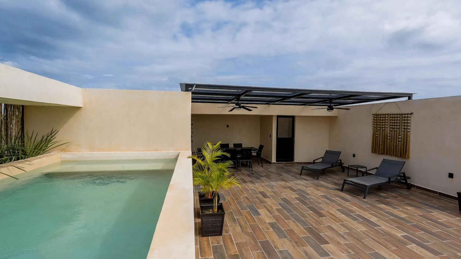 Sunset Serenity - Amply Private Terrace & Pool & Gym & Beach Club Access Tulum Mexico