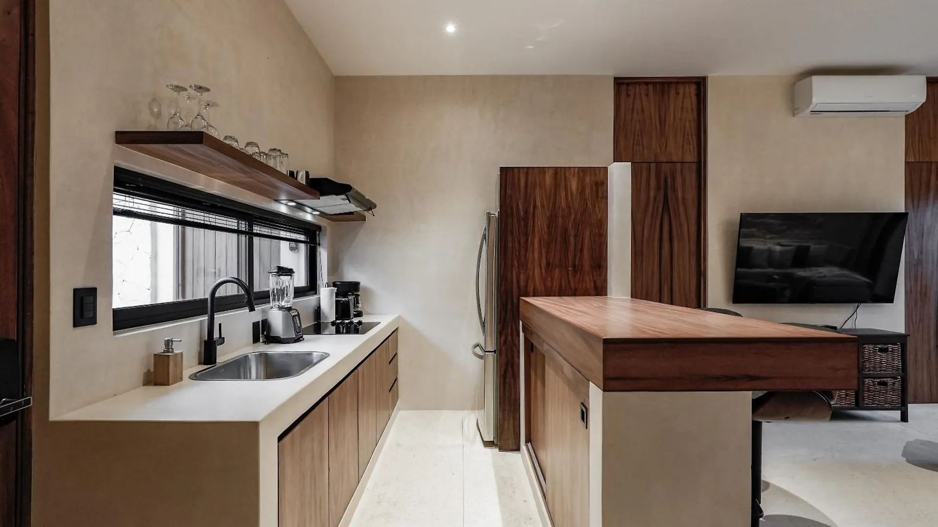 Apartment Sunset Serenity - Amply Private Terrace & Pool & Gym & Beach Club Access Tulum