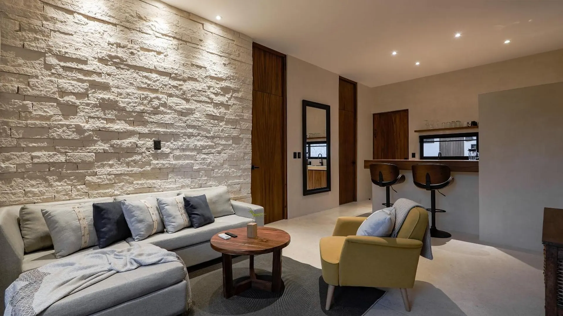 Sunset Serenity - Amply Private Terrace & Pool & Gym & Beach Club Access Tulum 0*,