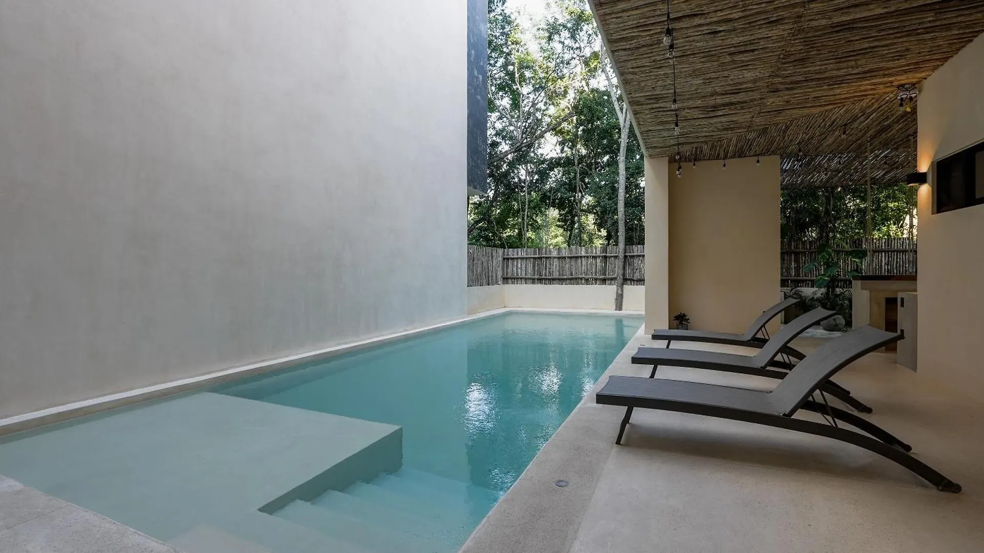 Apartment Sunset Serenity - Amply Private Terrace & Pool & Gym & Beach Club Access Tulum